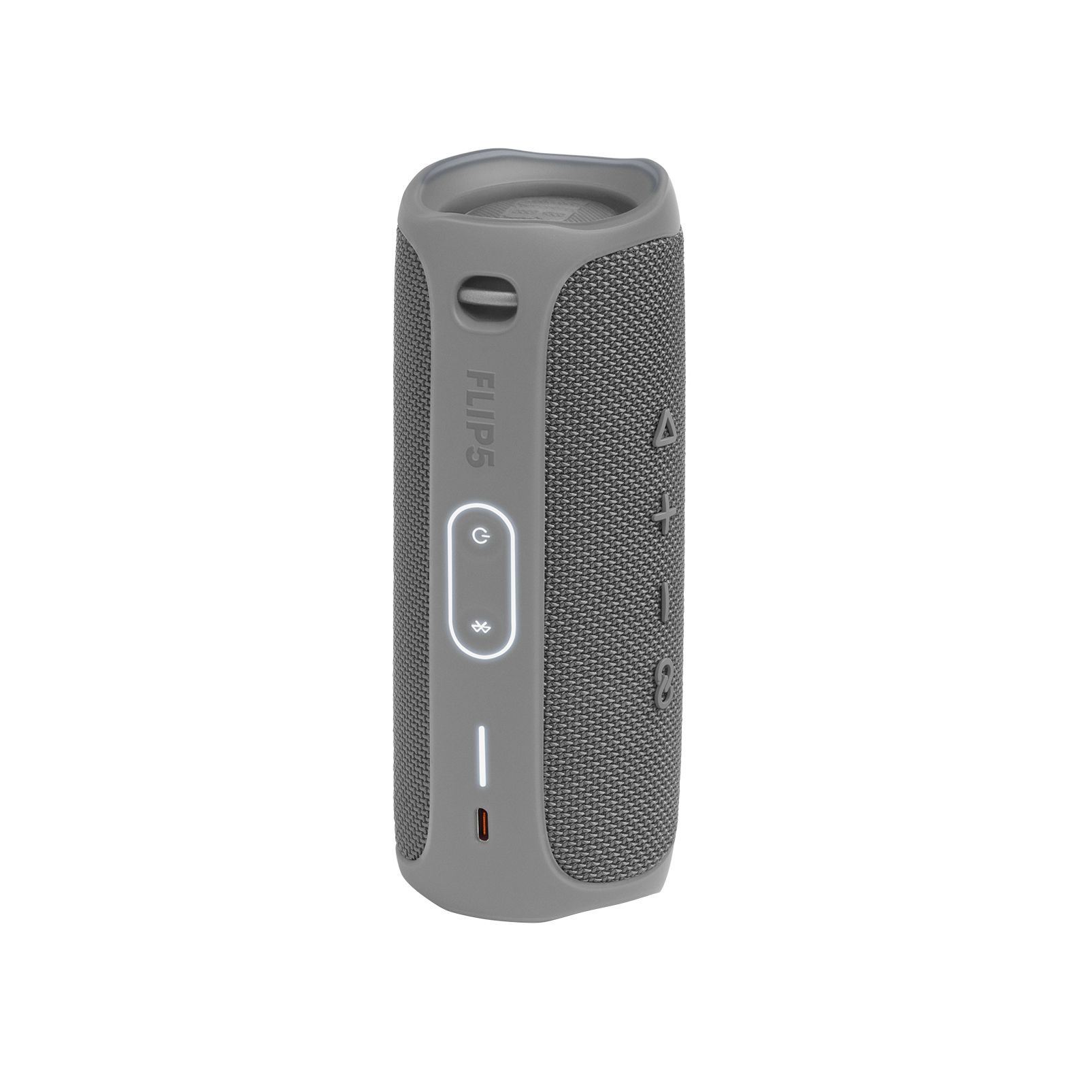 JBL Flip 5 - Grey - Portable Waterproof Speaker - Back